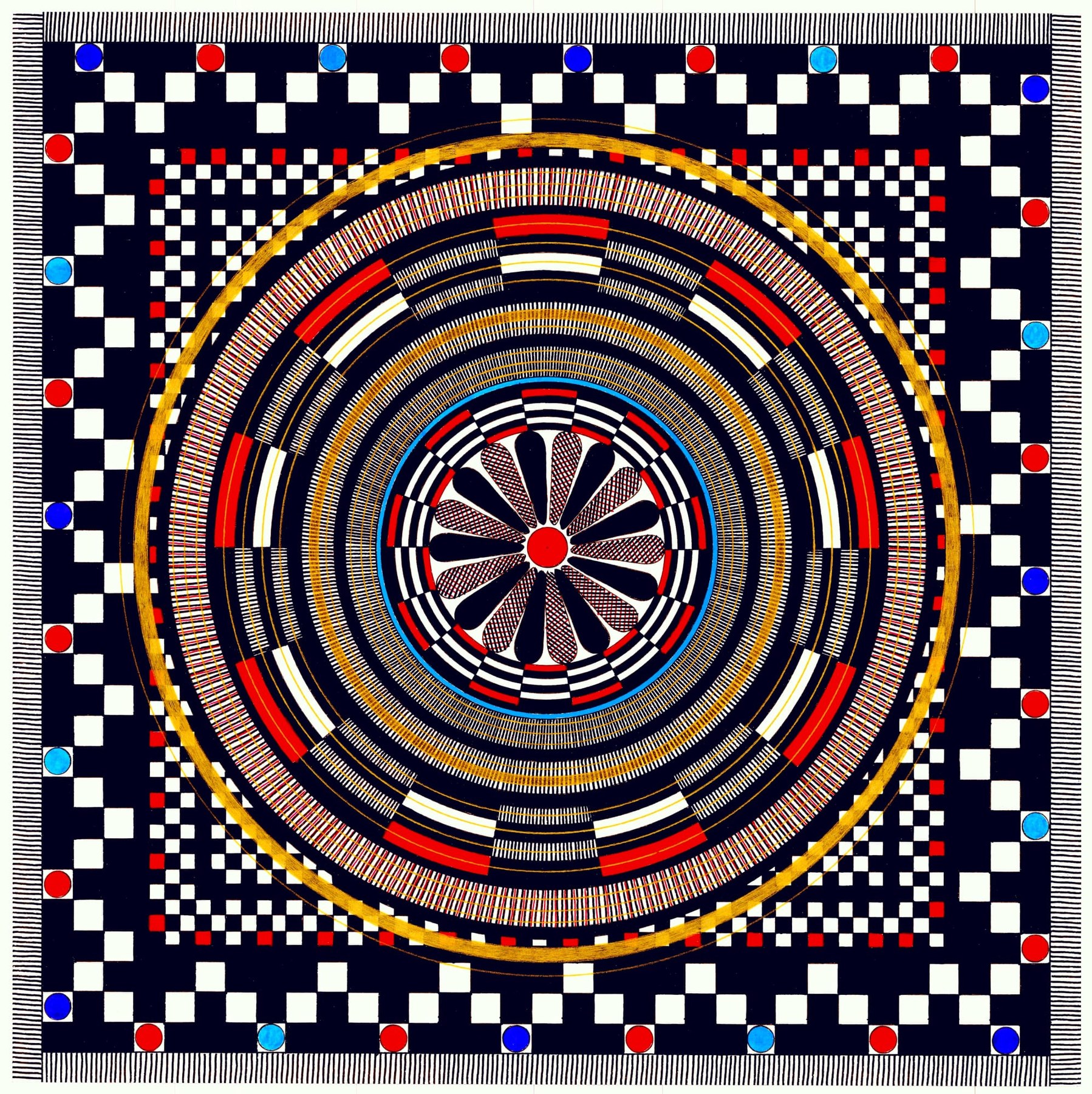 Geometric artwork by Daniel Draughtsman